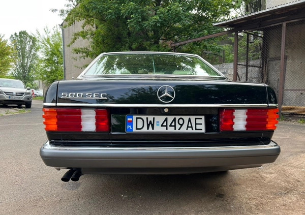 Mercedes-Benz Klasa S cena 134900 przebieg: 214000, rok produkcji 1989 z Łódź małe 742